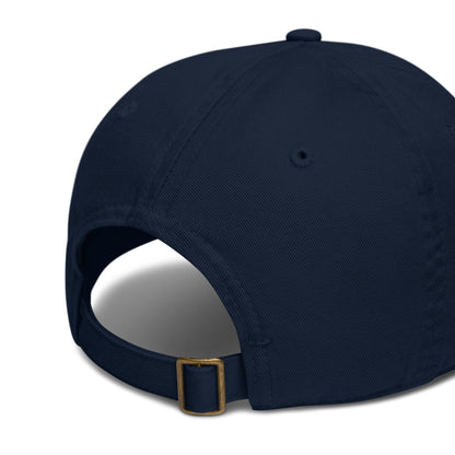 New Age Warrior Cap – High Vibes, No Drama | Chill mit Stil  - Bio Baumwolle - Produktdetails Ansicht vom anpassbaren Verschluss